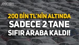 En ucuz sıfır araba hangisi? En ucuz sıfır araba ne kadar? 200 bin TL'nin altında sadece 2 marka kaldı!