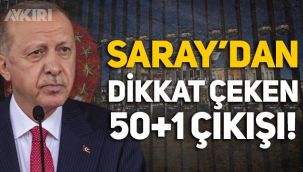 Erdoğan'ın başdanışmanından yüzde 50+1 açıklaması!