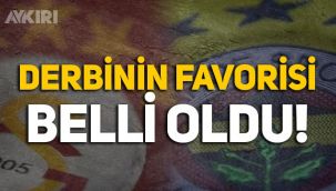 Galatasaray Fenerbahçe derbisinin iddaa oranları belli oldu