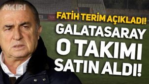 Galatasaray hangi takımı aldı? Fatih Terim açıkladı!