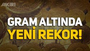 Gram altında yeni rekor