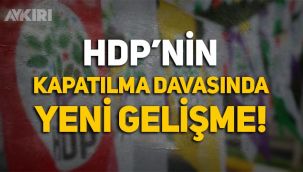 HDP'nin kapatılma davasında yeni gelişme: Anayasa Mahkemesi'ne ön savunmasını sundu