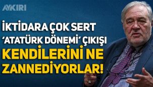 İlber Ortaylı'dan iktidara çok sert 'Atatürk dönemi' çıkışı