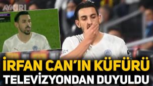 İrfan Can Kahveci, Vitor Pereira'ya tepki gösterdi, küfür ettiği an kameralara yansıdı