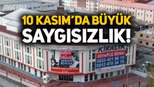 İstanbul'da 10 Kasım’da Atatürk'e büyük saygısızlık!