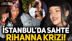 İstanbul'da sahte Rihanna krizi: İzdiham oldu!