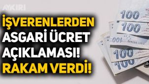 İşverenlerden asgari ücret açıklaması: Brüt en az 5000 TL olmalı
