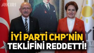 İYİ Parti, CHP'nin teklifini reddetti: Tercihleri etkilerdik
