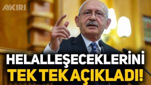 Kemal Kılıçdaroğlu, kimlerle helalleşeceğini açıkladı