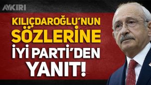 Kemal Kılıçdaroğlu'nun 'Kandil' sözlerine İYİ Parti'den yanıt!
