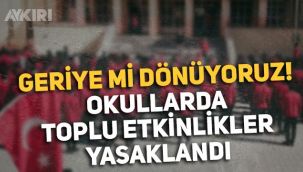 MEB tören, yarışma ve etkinlikleri durdurdu