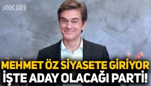 Mehmet Öz siyasete giriyor: İşte aday olacağı parti!