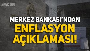 Merkez Bankası'ndan enflasyon açıklaması