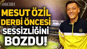 Mesul Özil'den Galatasaray maçı açıklaması: Allah nasip ederse...