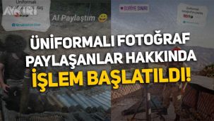 MSB'den üniformalı fotoğraf akımına önlem: Paylaşanlar hakkında işlem başlatıldı