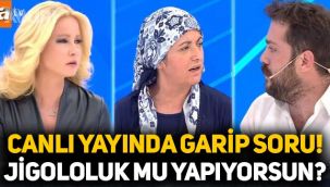 Müge Anlı canlı yayında sordu: Jigololuk mu yapıyorsunuz?