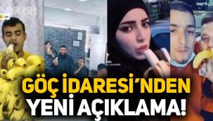 Muz yeme akımına katılan Suriyeliler hakkında yeni gelişme! Göç İdaresi'nden açıklama