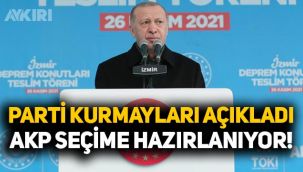 Parti kurmayları açıkladı: AKP seçime hazırlanıyor!