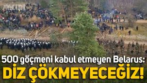 Polonya - Belarus arasında göçmen krizi büyüyor! Belarus'tan 