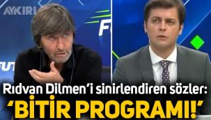 Rıdvan Dilmen'i sinirlendiren sözler: