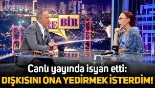 Şarkıcı Leman Sam canlı yayında isyan etti: 'Dışkısını ona yedirmek isterdim!'
