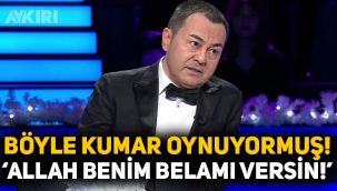Serdar Ortaç kumar borcu hakkında konuştu: Allah benim belamı versin