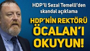 Sezai Temelli'den öğrencilere skandal sözler: