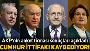 Son seçim anketi açıklandı: Millet İttifakı, Cumhur İttifakı'nı geçti