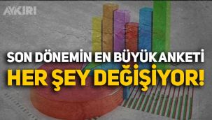Son seçim anketi açıklandı: Millet İttifakı ve Cumhur İttifakı başa baş