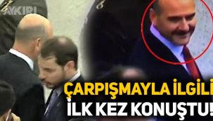 Süleyman Soylu, Berat Albayrak ile omuz omuza çarpışma görüntüsü hakkında ilk kez konuştu
