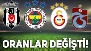 Süper Lig’de şampiyonluk oranları