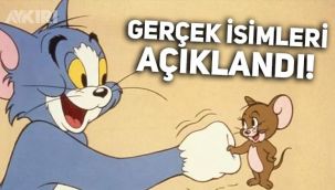 Tom ve Jerry'nin gerçek isimleri açıklandı