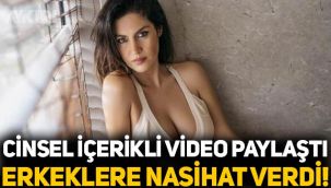 Tuğba Ekinci cinsel içerikli video paylaştı, kadına yönelik şiddetle ilgili mesaj verdi