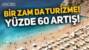 Türk vatandaşlarına bir zam haberi de turizmden: Yüzde 60 artış!