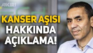 Uğur Şahin'den kanser aşısı hakkında açıklama