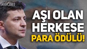 Ukrayna’da koronavirüs aşısı olan herkese para verilecek