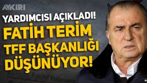 Ümit Davala: Fatih Terim, TFF Başkanlığı'nı düşünüyor!