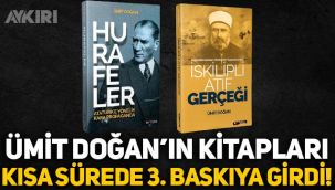Ümit Doğan'ın kitapları kısa sürede 3. baskıya girdi