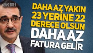 Yüksek doğalgaz faturalarına Bakan'dan çözüm: 