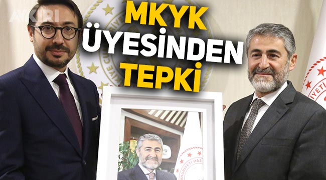 AA Genel Müdürünün Bakan Nureddin Nebati'ye fotoğraf hediye etmesine AKP'den tepki