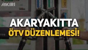 Akaryakıtta ÖTV'ye döviz düzenlemesi!