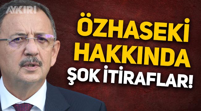 AKP'li eski belediye başkanından Mehmet Özhaseki hakkında çarpıcı itiraflar!