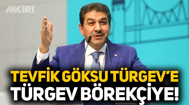 AKP'li Tevfik Göksu bedelsiz TÜRGEV'e verdi, TÜRGEV ise börekçiye kiraladı!