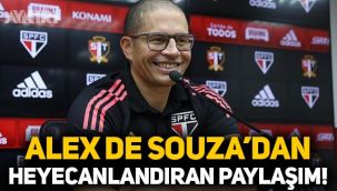 Alex de Souza'dan Fenerbahçe taraftarını heyecanlandıran paylaşım