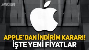 Apple ürünlerine indirim yaptı, iPhone fiyatları düştü! İşte yeni fiyatlar...