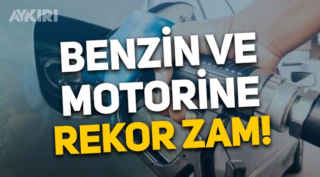 EPGİS açıkladı: Benzin ve motorine rekor zam!