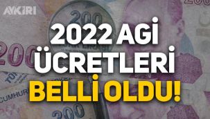 Asgari Geçim İndirimi (AGİ) zammı açıklandı! 2022 AGİ kaç lira oldu? Asgari ücrete AGİ dahil mi? AGİ ne kadar oldu?