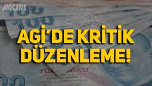 Asgari Geçim İndirimi'nde kritik düzenleme! AGİ ne kadar olacak?