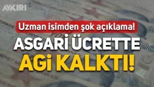 Asgari ücrette AGİ kalktı mı? Asgari ücretli AGİ almayacak mı? Prof. Dr. Cem Kılıç'tan çarpıcı açıklama