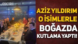 Aziz Yıldırım, Yargıtay'ın beraat kararını boğazda kutladı: Aykut Kocaman, Aytunç Erkin...